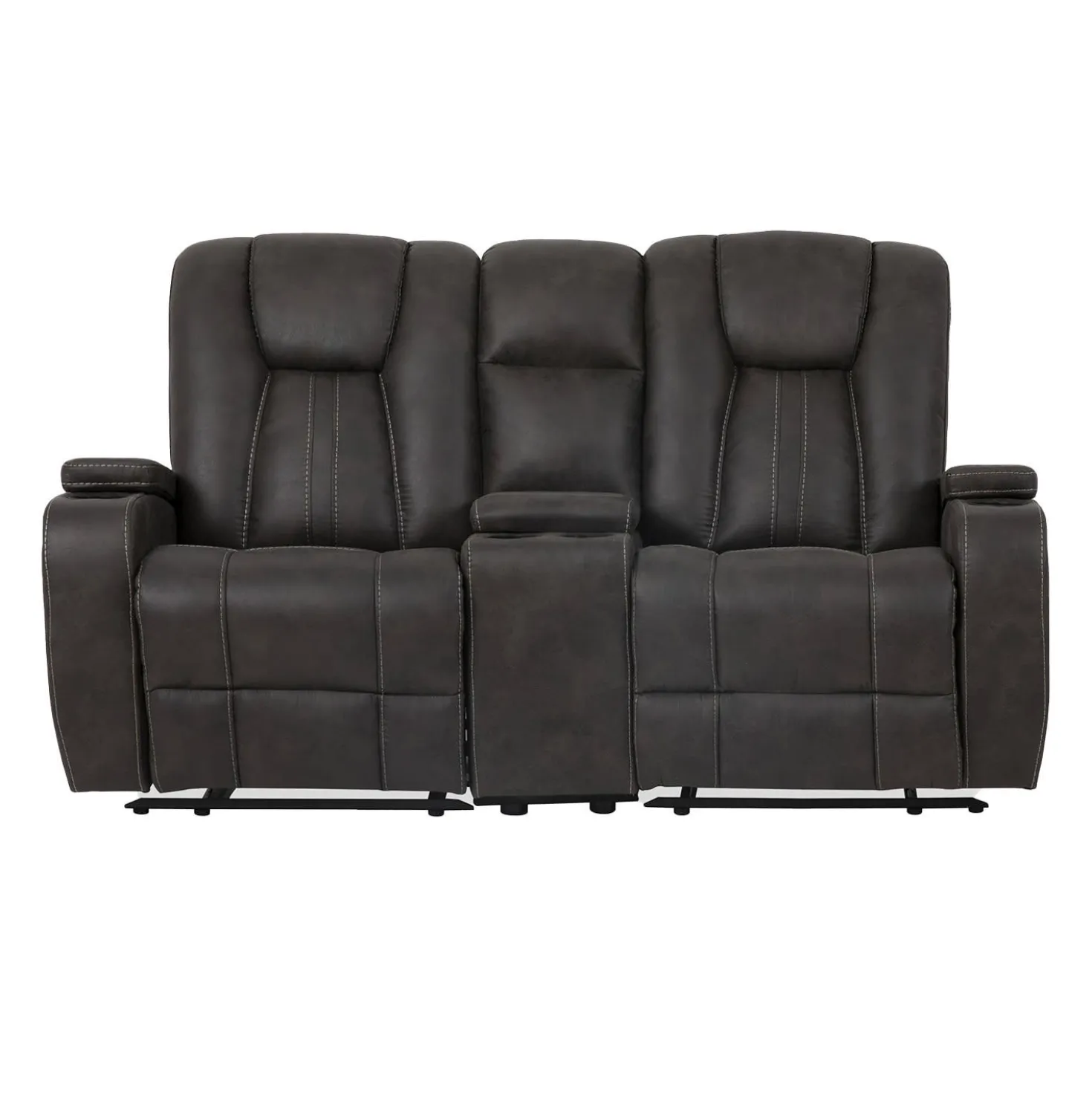 Causeuse modulaire inclinable avec console - 3 mcx