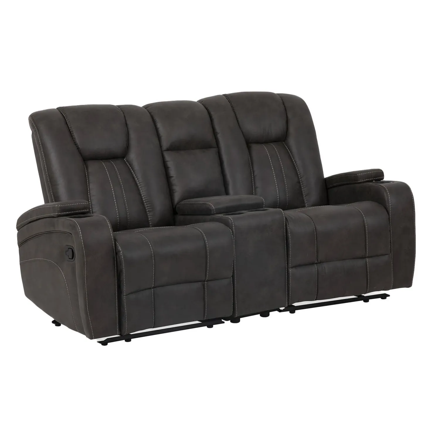 Causeuse modulaire inclinable avec console - 3 mcx