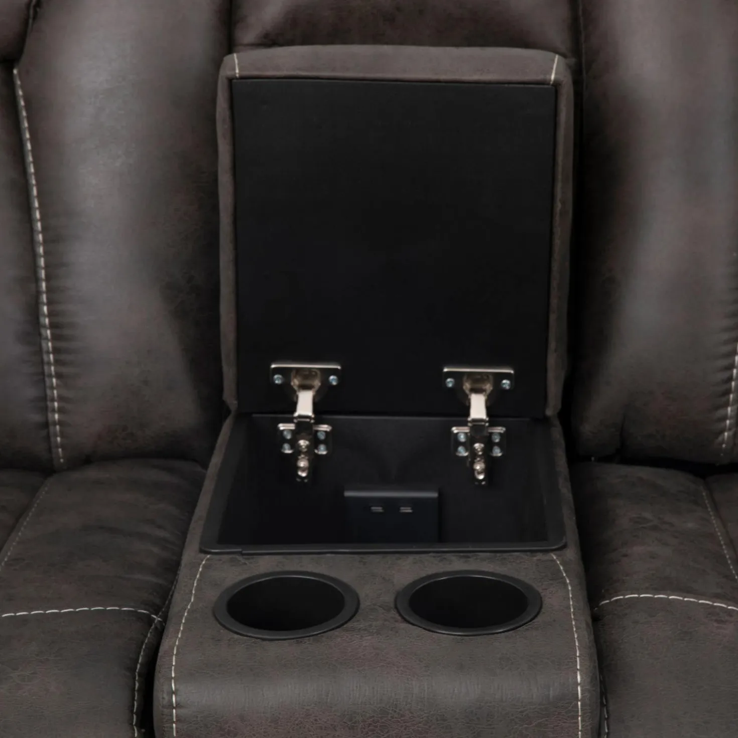 Causeuse modulaire inclinable avec console - 3 mcx