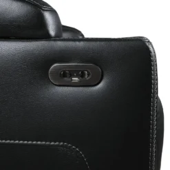 Causeuse modulaire électrique inclinable avec console et porte-gobelets - 3 mcx