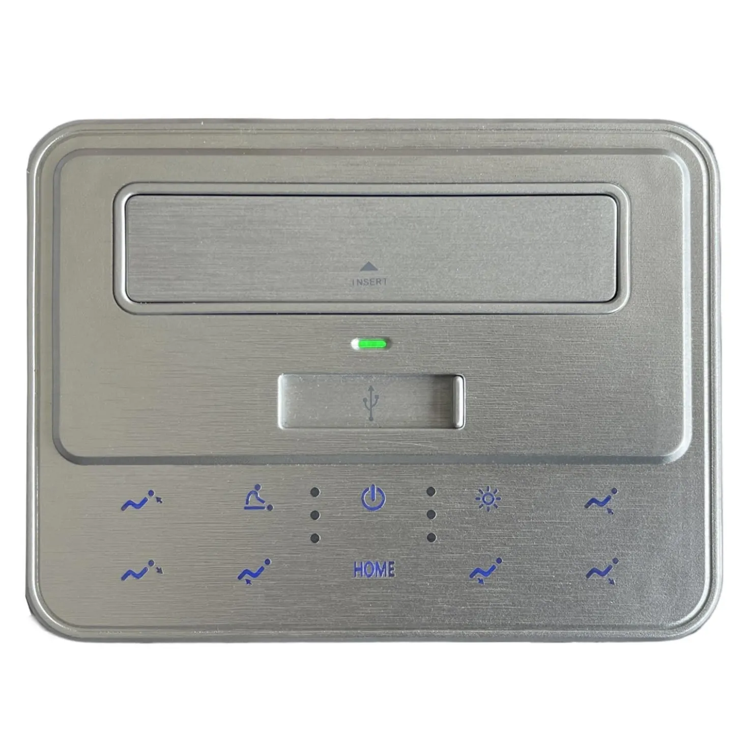 Causeuse modulaire électrique inclinable avec massage, chaleur et console - 3 mcx