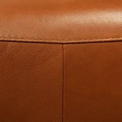 Causeuse modulaire électrique inclinable en cuir véritable avec appui-têtes ajustables – 2 mcx