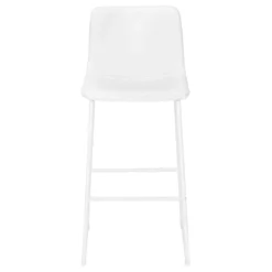 Chaise de bureau - blanc simili-cuir / sureelevee - Monarch