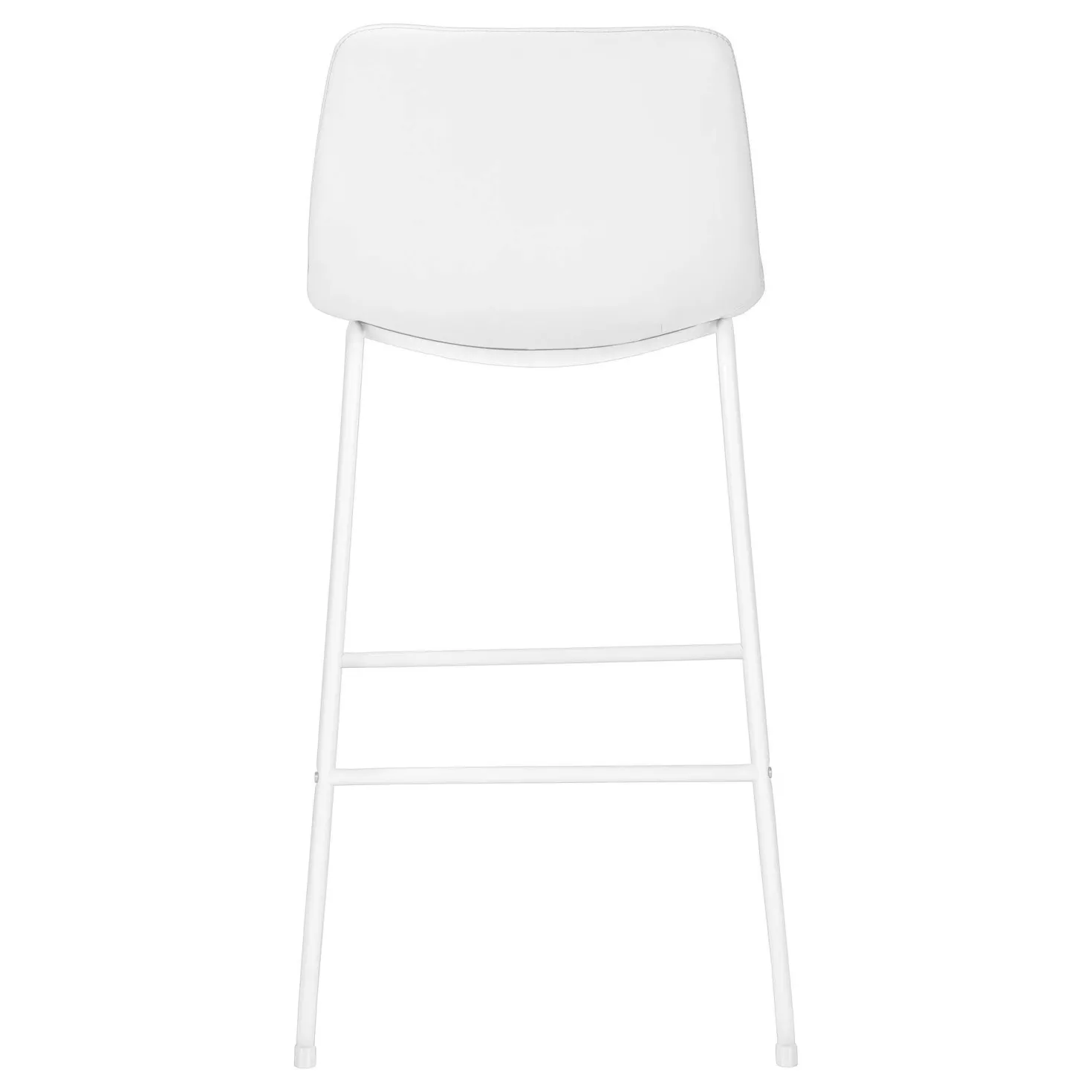 Chaise de bureau - blanc simili-cuir / sureelevee - Monarch