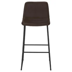 Chaise de bureau - brun simili-cuir / sureelevee - Monarch