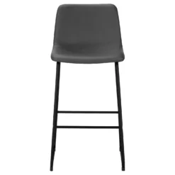 Chaise de bureau - gris simili-cuir / sureelevee - Monarch