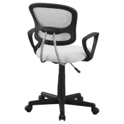 Chaise de bureau - meche blanc juvenile, multi-position - Monarch