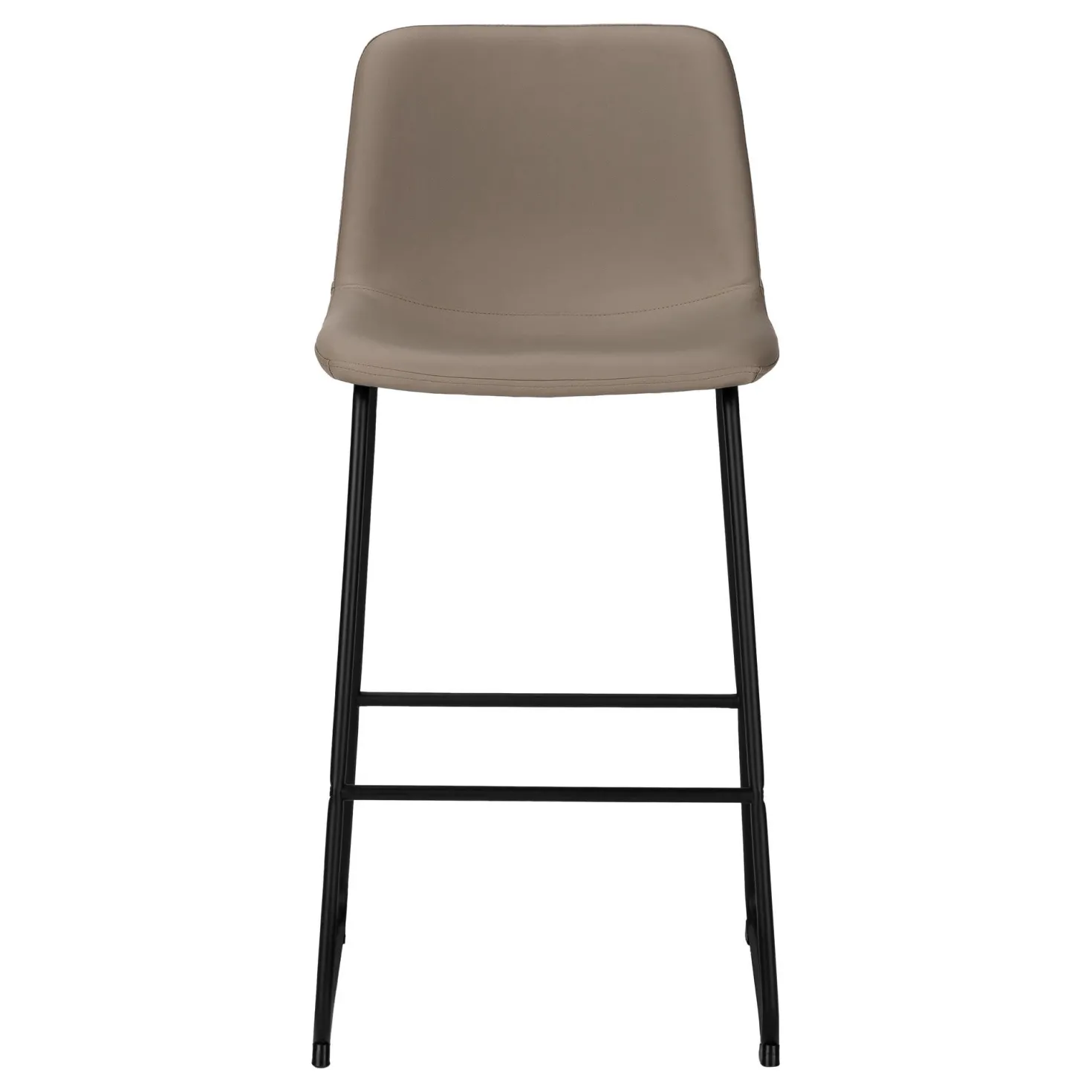 Chaise de bureau - taupe simili-cuir / sureelevee - Monarch