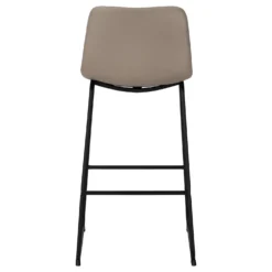 Chaise de bureau - taupe simili-cuir / sureelevee - Monarch