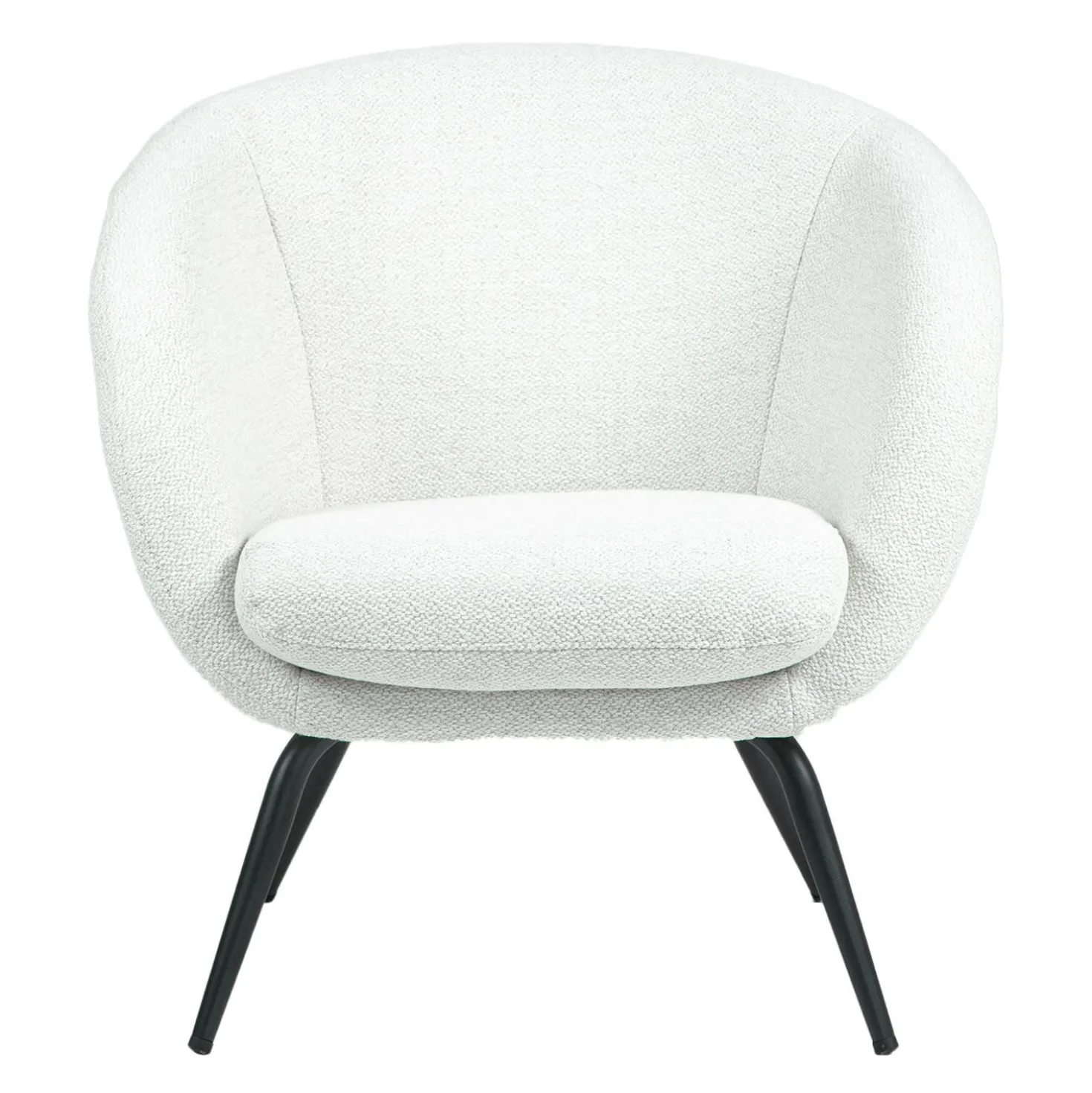 Chaise rembourrée - blanc