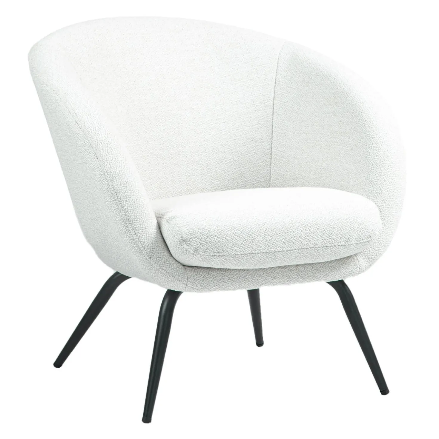 Chaise rembourrée - blanc