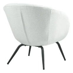 Chaise rembourrée - blanc