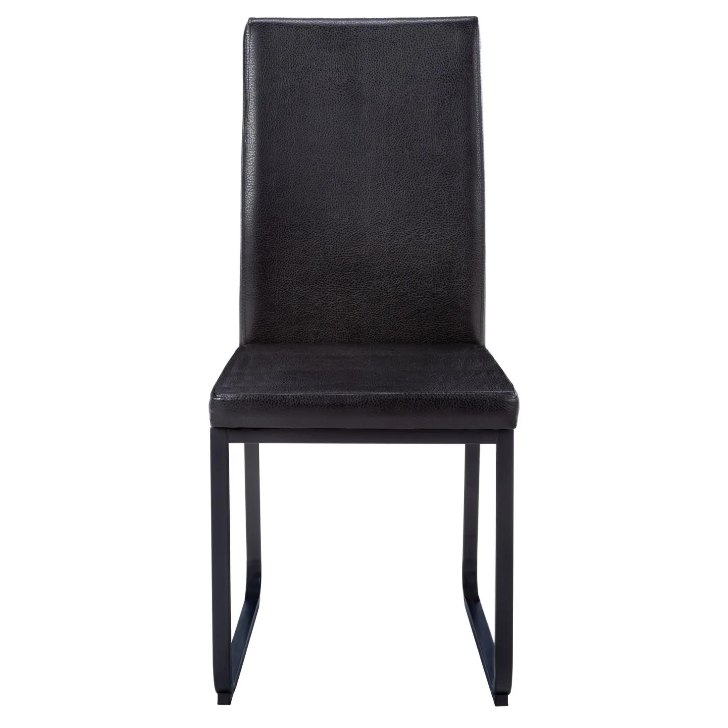 Chaises avec piètement noir (bte de 2) - noir - Monarch