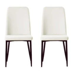 Chaises (bte de 2) - blanc