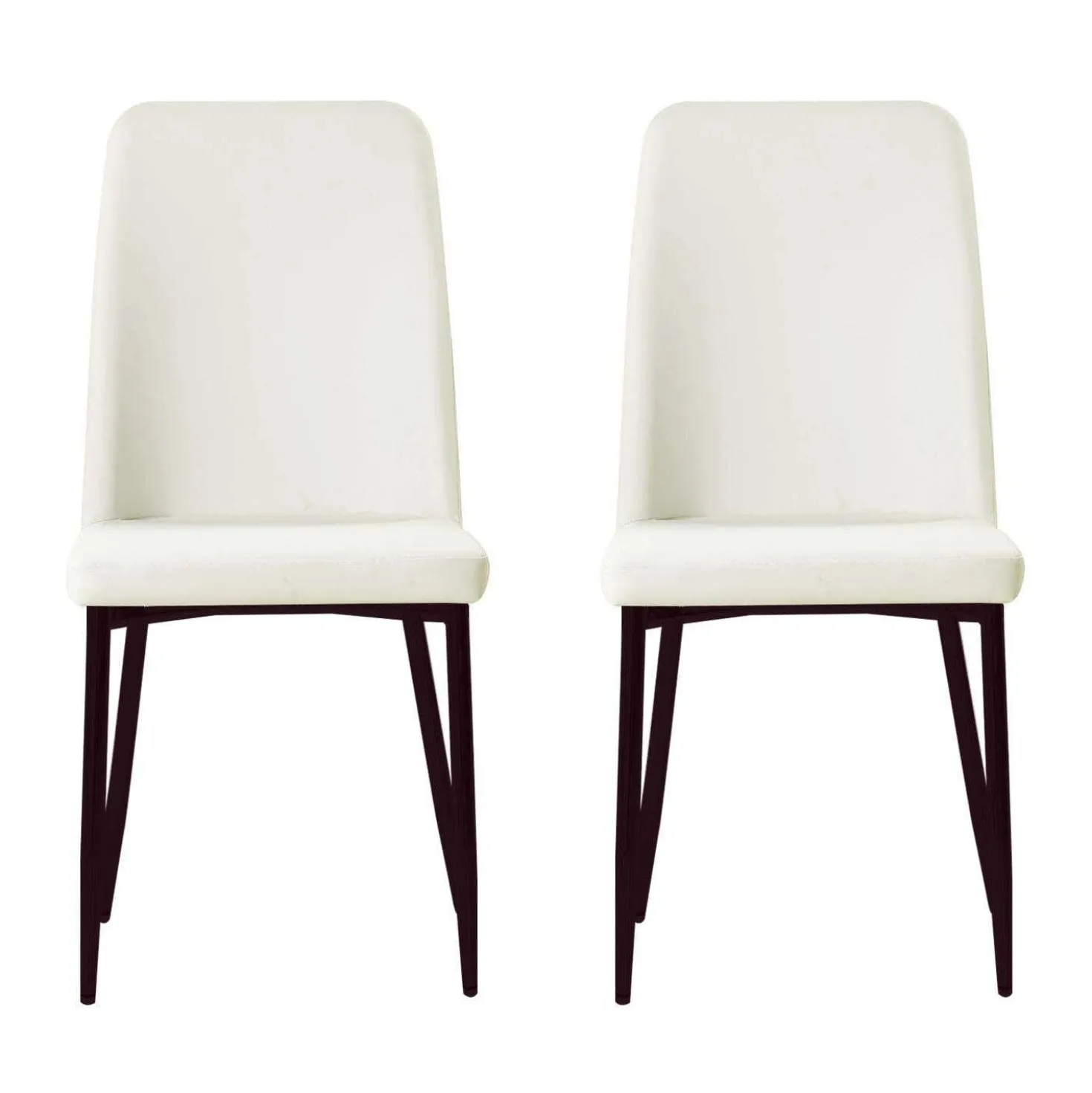 Chaises (bte de 2) - blanc