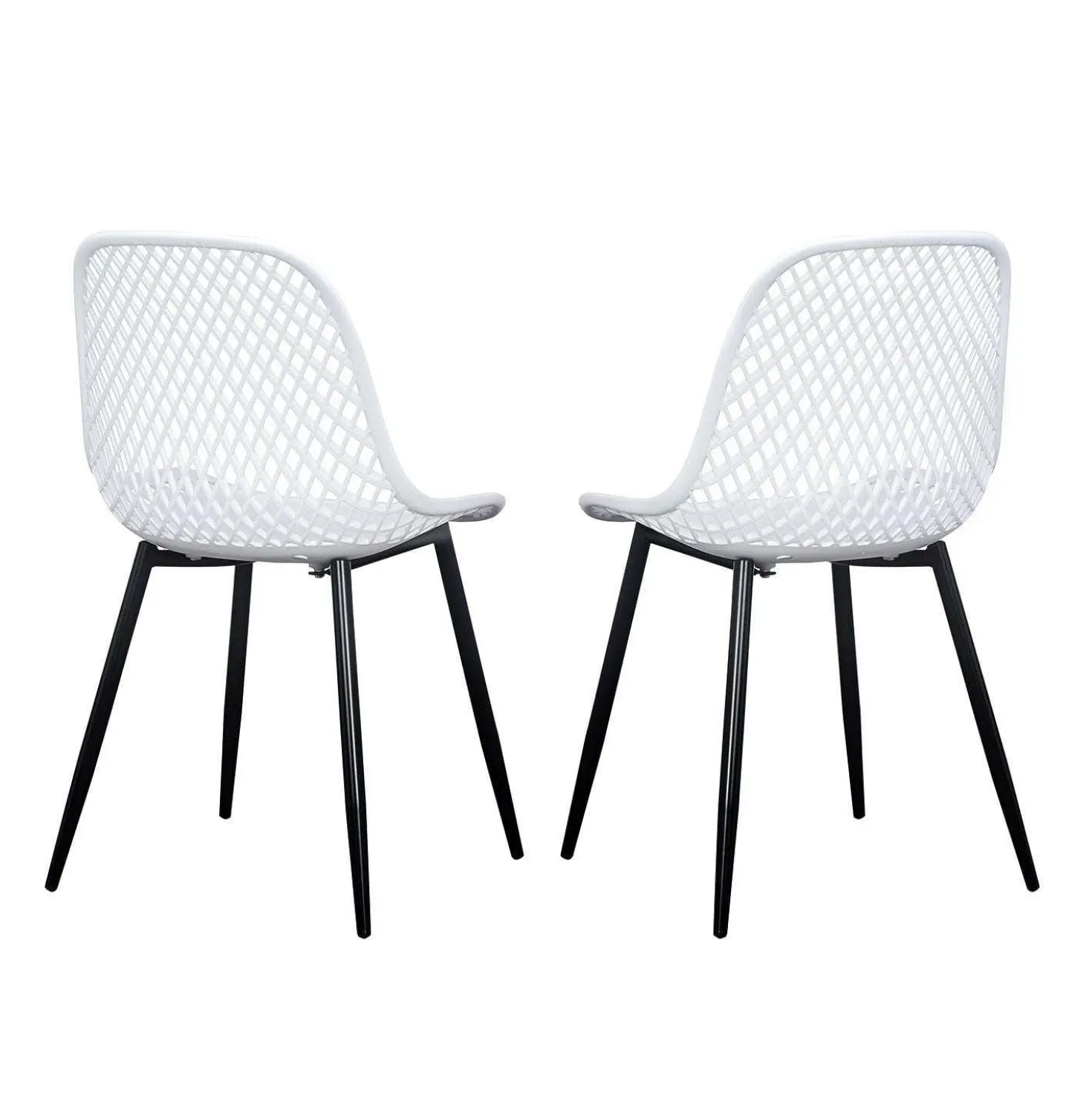 Chaises (bte de 2) - blanc