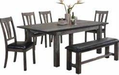 Chaises (bte de 2) - brun foncé
