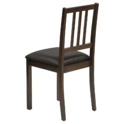 Chaises (bte de 2) - brun foncé - Monarch