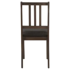 Chaises (bte de 2) - brun foncé - Monarch
