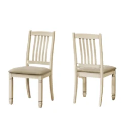 Chaises (bte de 2) - crème - Monarch