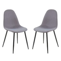 Chaises (bte de 2) - gris