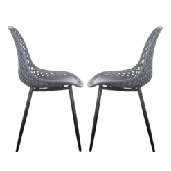 Chaises (bte de 2) - gris