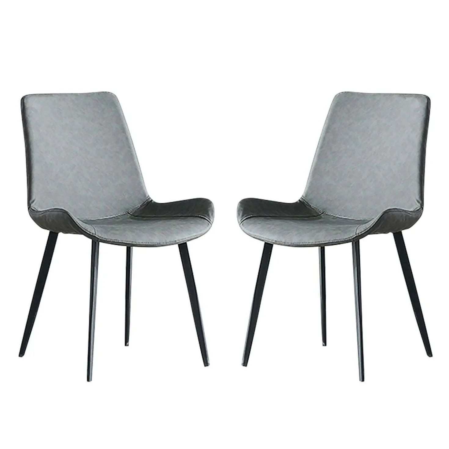 Chaises (bte de 2) - gris