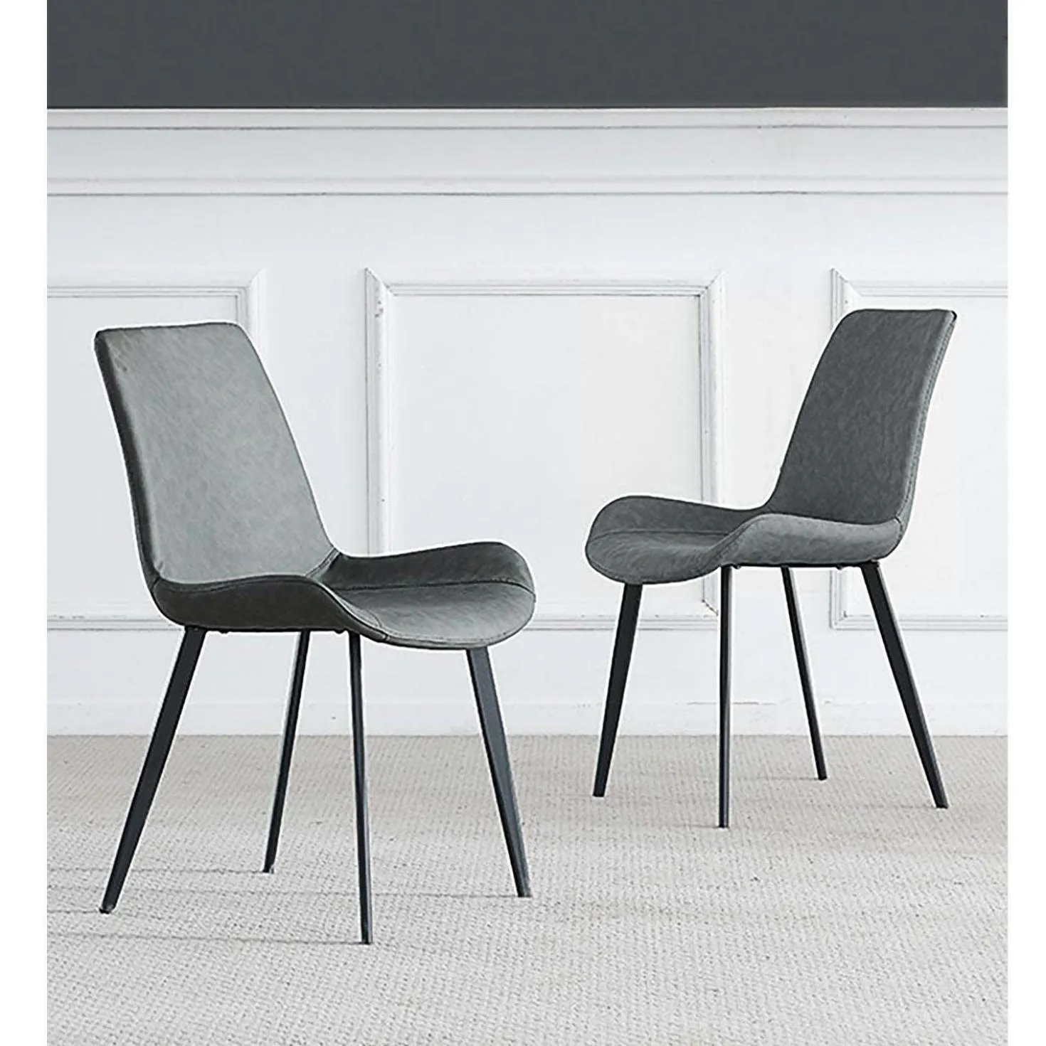 Chaises (bte de 2) - gris