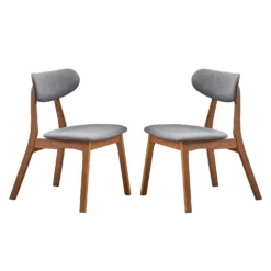Chaises (bte de 2) - gris