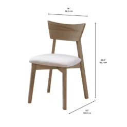 Chaises (bte de 2) - gris