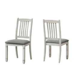 Chaises (bte de 2) - gris - Monarch
