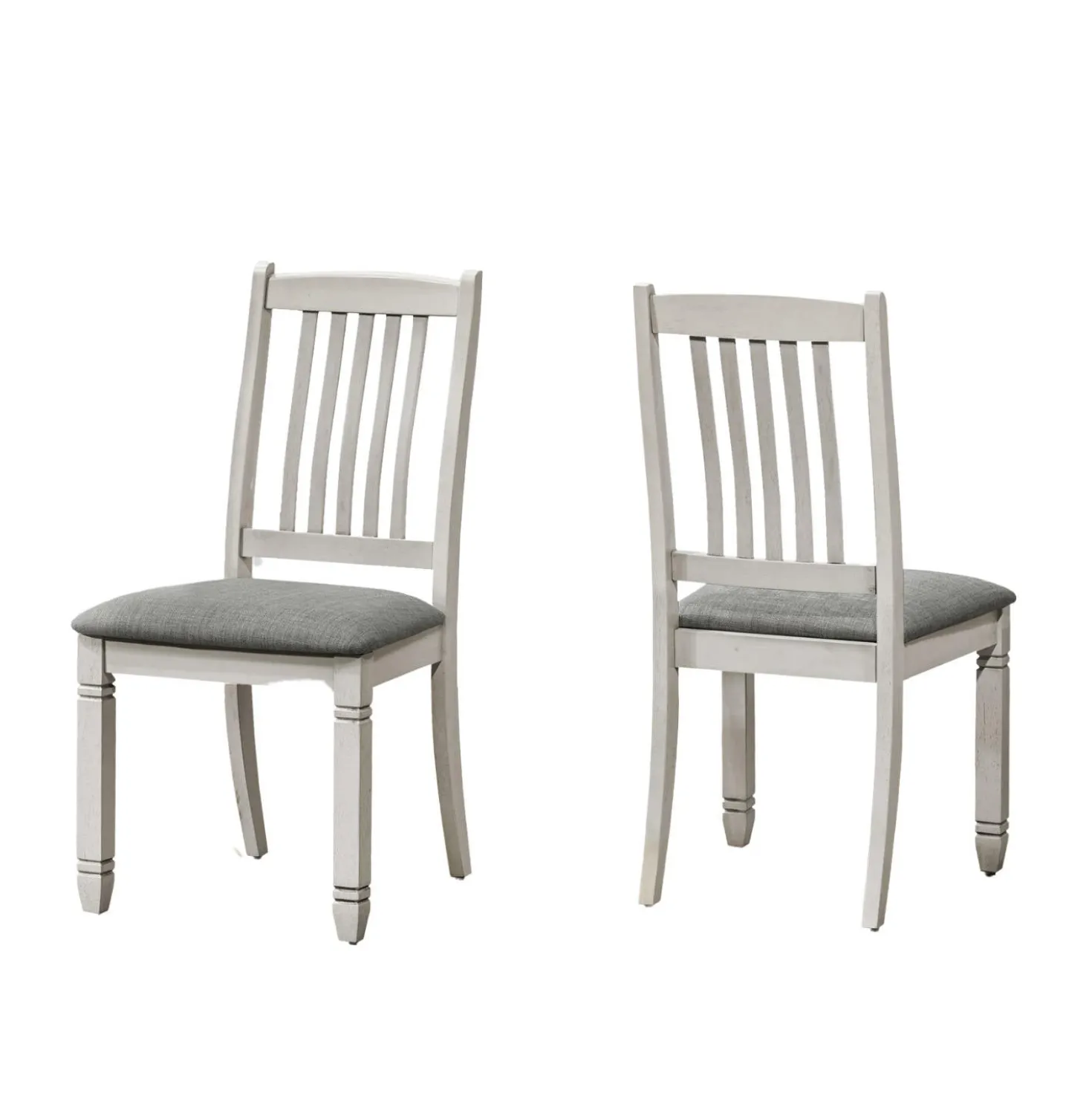 Chaises (bte de 2) - gris - Monarch