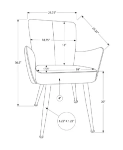 Chaises (bte de 2) - Monarch