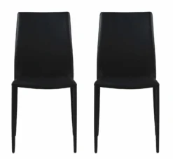 Chaises (bte de 2) - noir