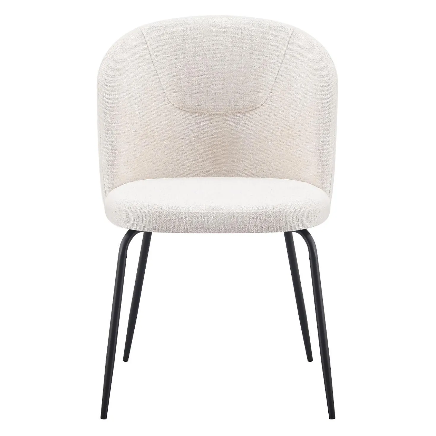 Chaises rembourrées (bte de 2) - crème
