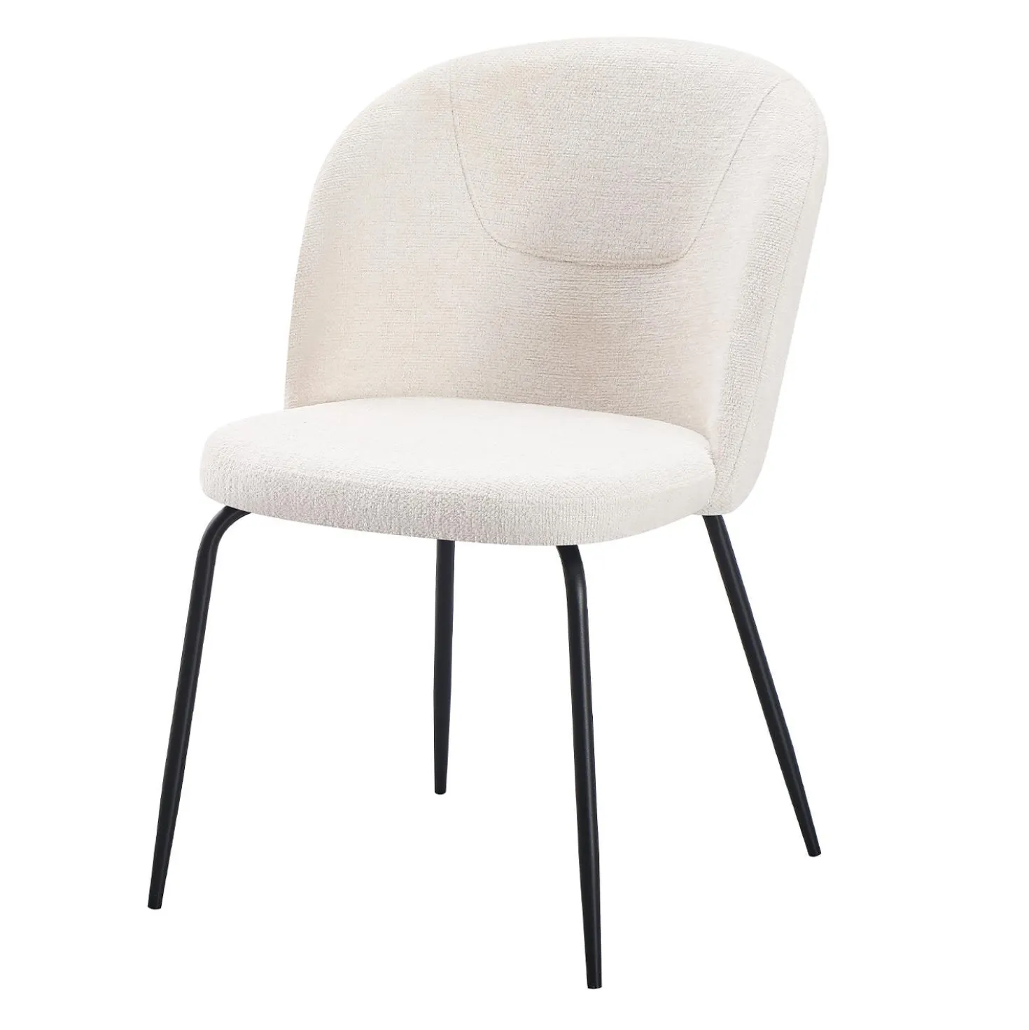 Chaises rembourrées (bte de 2) - crème