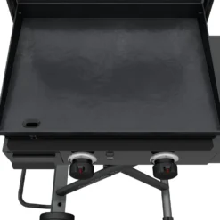 Charbroil Plancha portative au propane 22 po avec chariot pliant et 2 brûleurs - 24 000 BTU