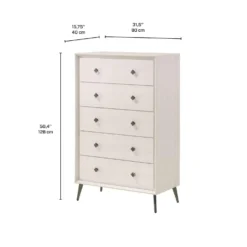 Chiffonnier à 5 tiroirs
