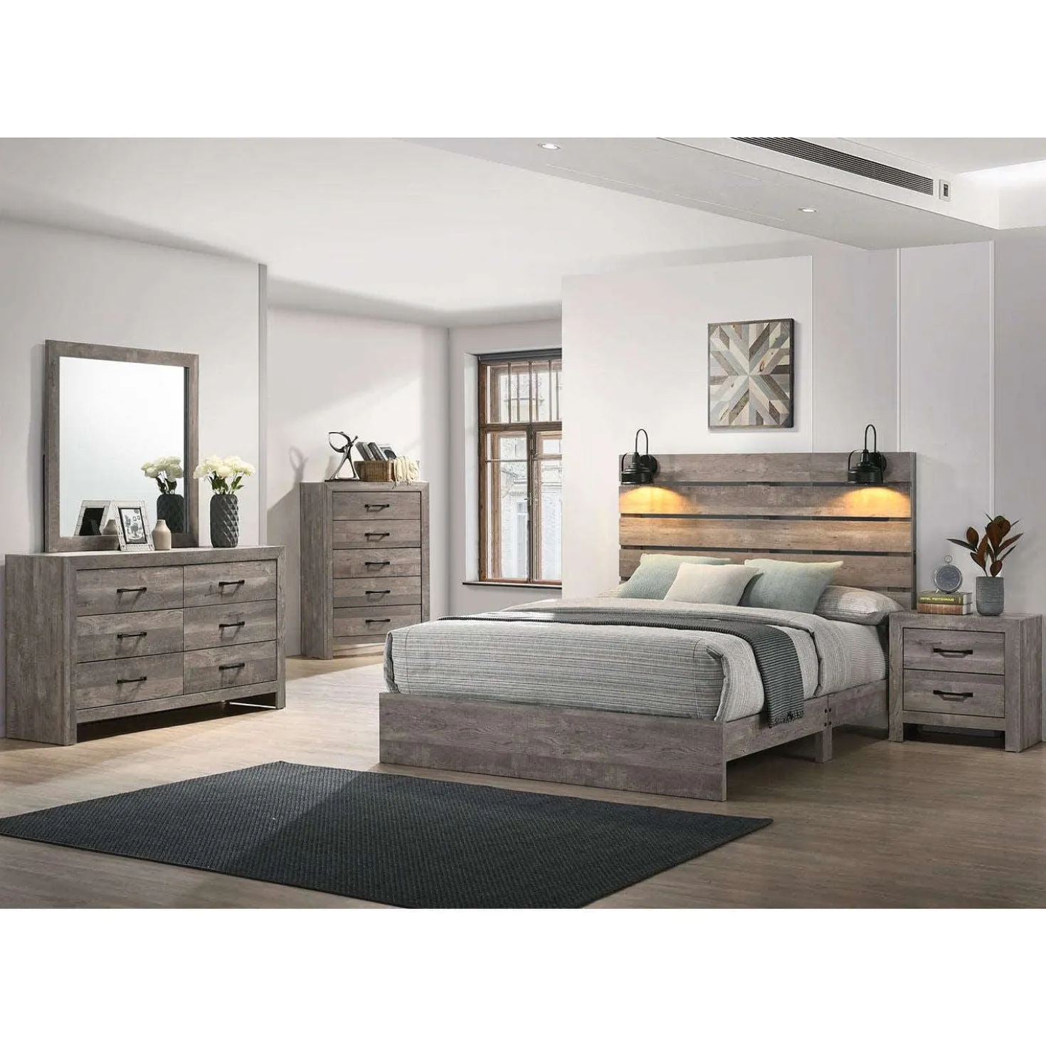 Commode avec 6 tiroirs