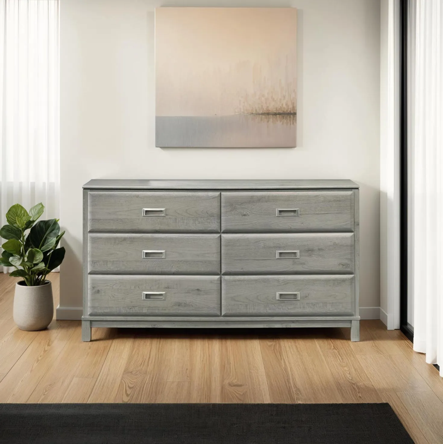 Commode à 6 tiroirs