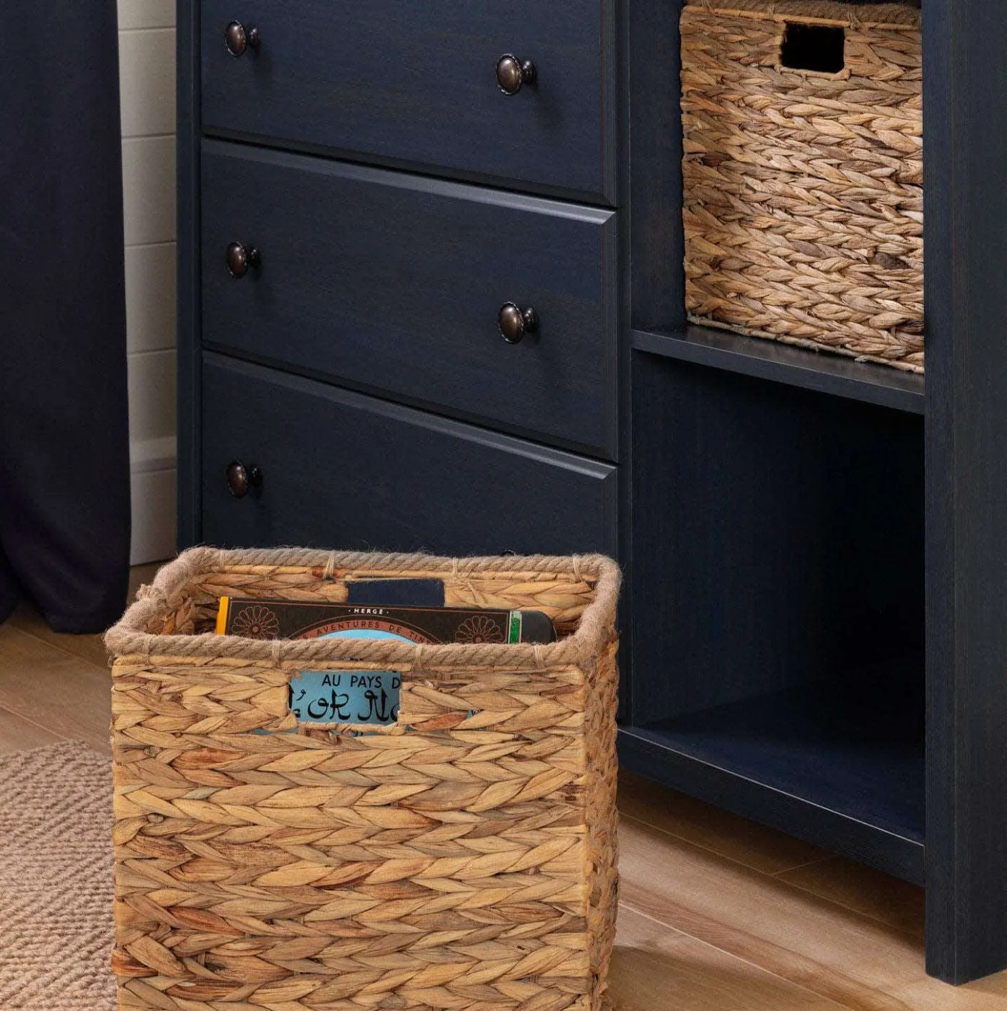 Commode 3 tiroirs avec paniers - South Shore