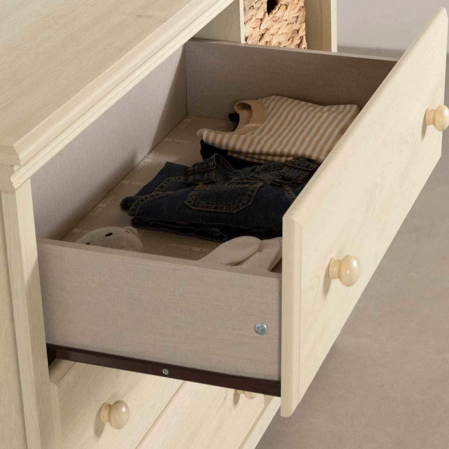 Commode 3 tiroirs avec paniers - South Shore