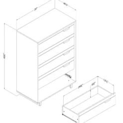 Commode 5 tiroirs - South Shore