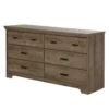 Commode 6 tiroirs - South Shore