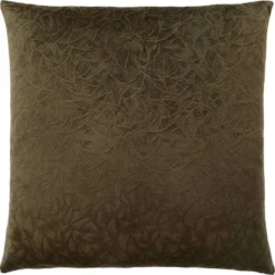 Coussin décoratif en velours 18"