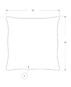Coussin décoratif en velours 18