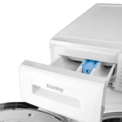 DANBY Ensemble laveuse sécheuse, Blanc, Chargement frontal