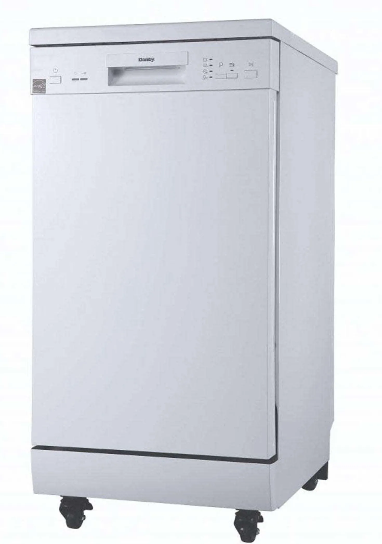 DANBY Lave-vaisselle Portatif Blanc 18" 52dB - DDW1805EWP