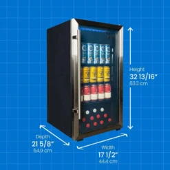 DANBY Refroidisseurs de boisson Inox 17.5