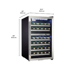 DANBY Refroidisseur à vin Inox 19.5